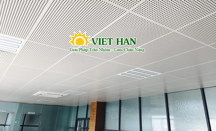 Trần nhôm clip-in trong công trình dân dụng, nhà ở